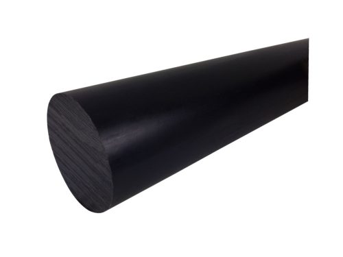 Poliamid rúd, görgő átmérője 230x150mm PA6+MoS2, fekete