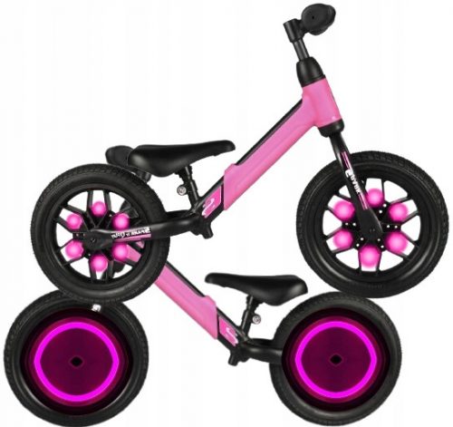  Qplay Balance Bike 12" fekete, rózsaszín