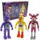  Öt éjszaka Freddy chica foxy figurájában