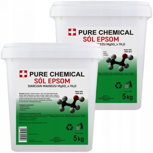  Pure Chemical 5 kg római keserű Epsom fürdősó