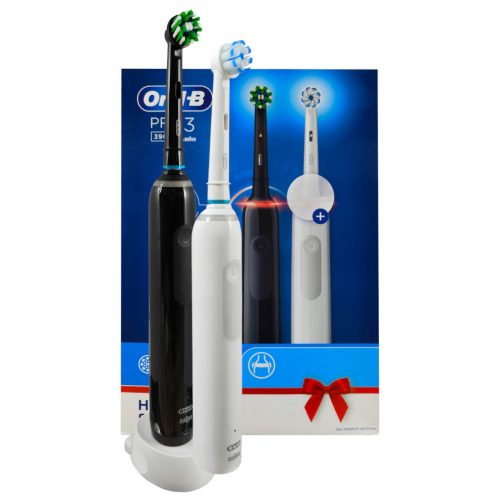  Oral-B 3900NWB elektromos fogkefe készlet 2 db.