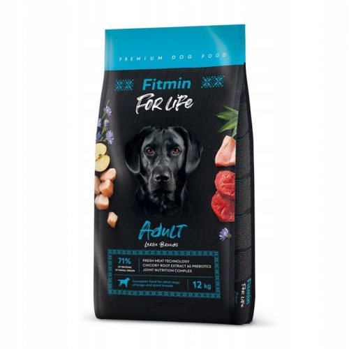  Fitmin For Life Adult Large 12 kg - 45% hús