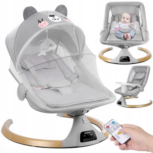  BABY BACKET, NICEKIDS ELEKTROMOS CSENGŐ + BLUETOOTH TÁVIRÁNYÍTÓ