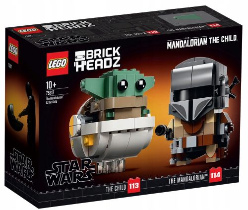  LEGO BrickHeadz 75317 A mandalori és a gyermek