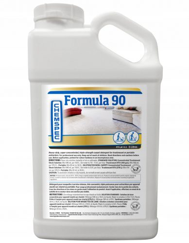 Chemspec Formula 90 szőnyeg- és kárpittisztító folyadék 5 l