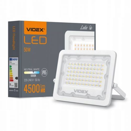  Fehér LED-es reflektor 50W 5000K 4500lm lencse