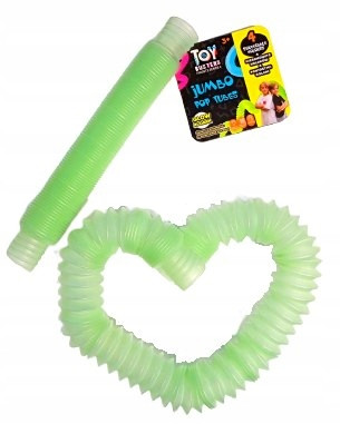  POP TUBES FIDGET szenzoros GLOW JUMBO