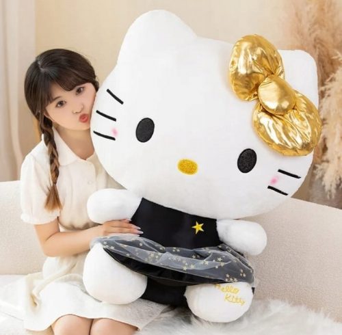  NAGY HELLO KITTY MASKOT KITTEN PLÜS FIGURA PLUSS JÁTÉK ÖLZÉS 65cm