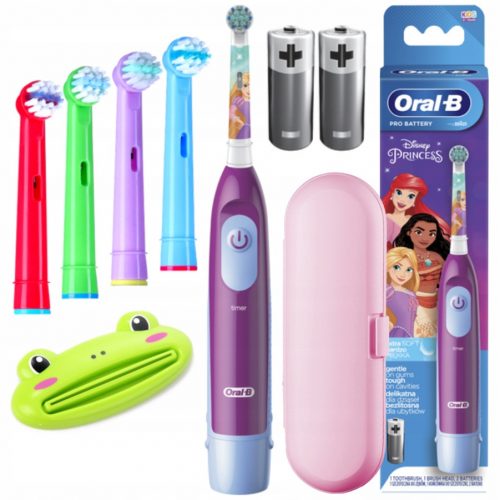  Oral-B Kids Princess elektromos fogkefe 3+ tokkal