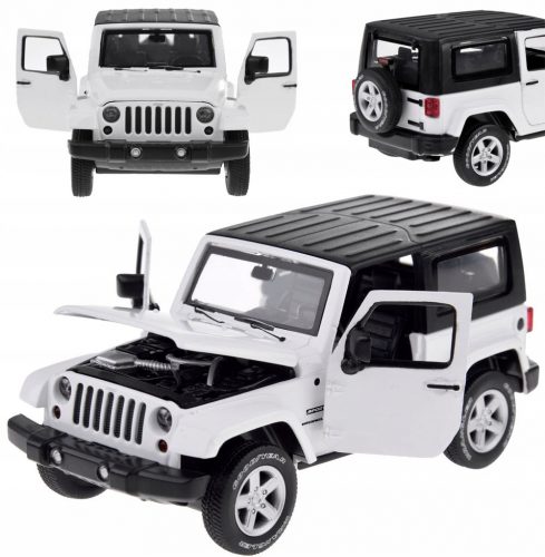  SPORTAUTÓ SUV AUTÓ AUTO JEEP WRANGLER LIGHT SOUND METAL 1:32