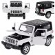  SPORTAUTÓ SUV AUTÓ AUTO JEEP WRANGLER LIGHT SOUND METAL 1:32