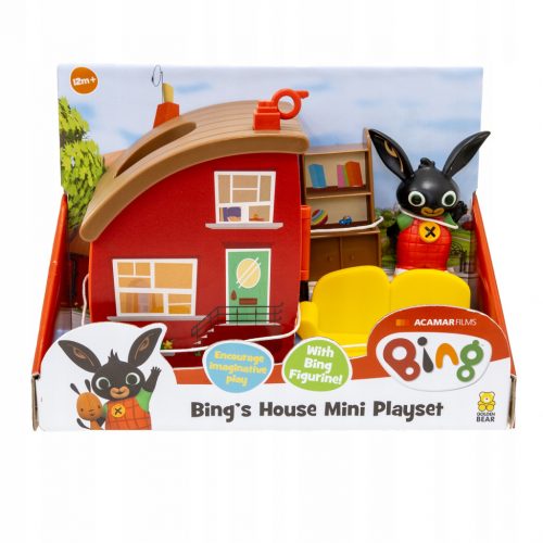  BING Mini Bing Ház + Bing figura