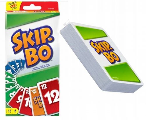  SKIP BO SKIP-BO mattel römi kártyajáték