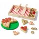  Fa pizza biztonságos késsel Melissa & Doug 36 db