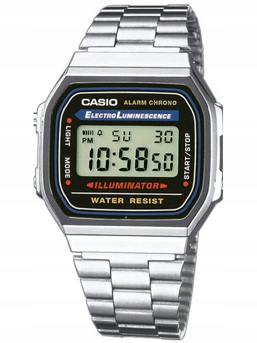  CASIO A158WA-1A VINTAGE RETRO FÉRFI ÓRA + DOBOZ