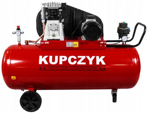 Olajkompresszor Kupczyk KK 530/200 T 200 l 10 bar