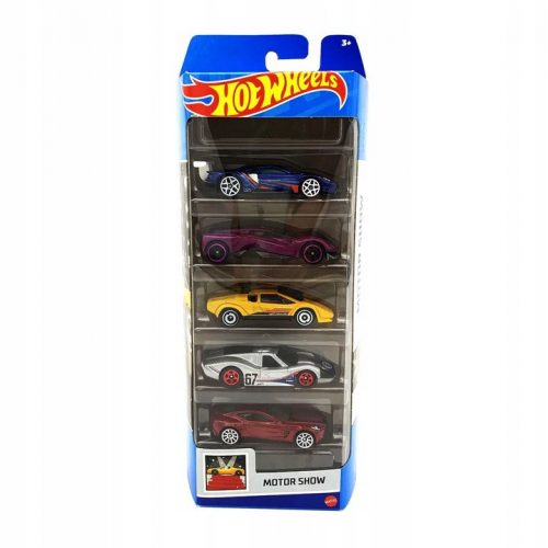 HOT WHEELS 5 AUTÓCSOMAG MOTORBEÁLLÍTÁS SZETT