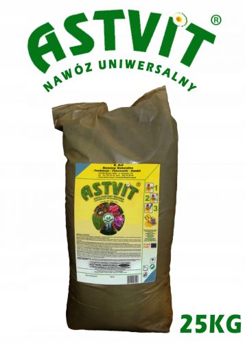 ASTVIT Natural Organic univerzális műtrágya 25kg/5000L