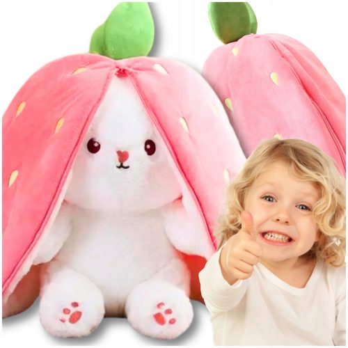  NYÚL RÉPÁBAN Mascot Bunny Carrot Hare plüss NAGY XL 35 cm