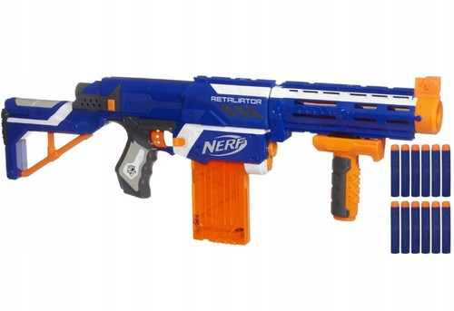  NERF RIFLE GUN RETALIATOR JUNIOR 98696 KÖNNYŰ ÚJRATÖLTÉS