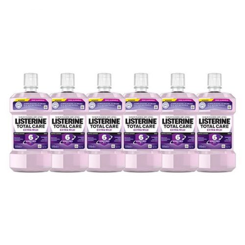  Listerine Total Care Extra Mild enyhe ízű szájvíz 6 db.