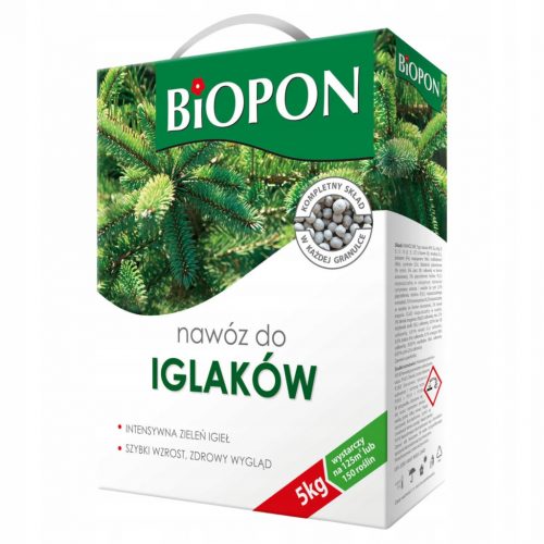  Többkomponensű műtrágya Biopon granulátum 5 kg 5 l