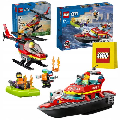  LEGO City 60373 Fireboat + 2 egyéb termék