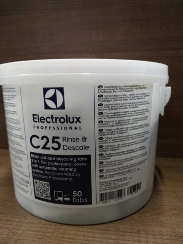 C25 Ápoló és vízkőoldó tabletta Electrolux tűzhelyekhez - 50 db.