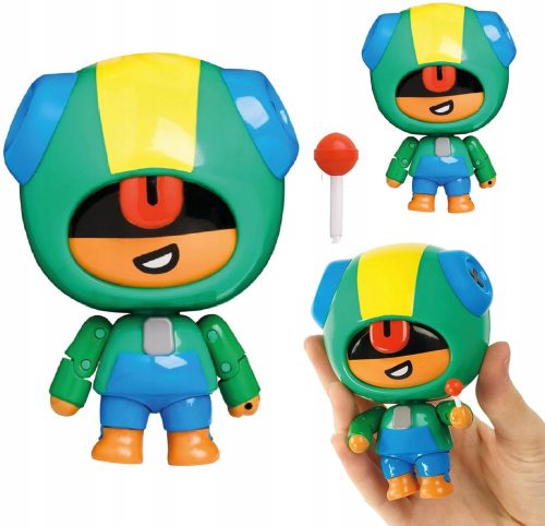  BRAWL STARS LEON FIGURE MOZGATÓ JÁTÉK GYERMEKNEK, TÖKÉLETES AJÁNDÉK