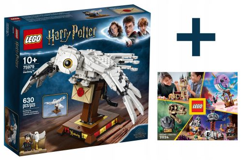  LEGO Harry Potter 75979 Hedwig + LEGO KATALÓGUS 2024 ÚJ