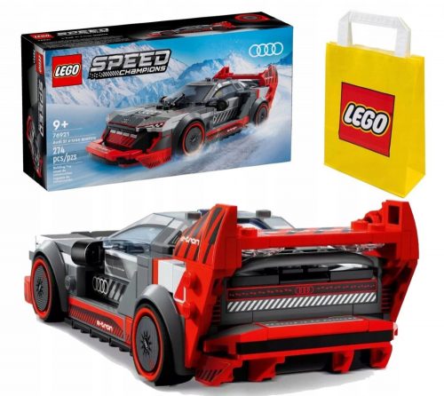  LEGO Speed Champions 76921 Audi S1 E-tron Quattro + VP papírtáska LEGO 6315792 közepes