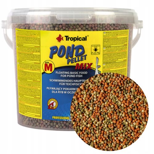  Tropical Pond Pellet Mix M haleledel 550g