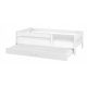  SIMPLE DOUBLE BABY BOO gyerekágy 160x80 SMOOTH WHITE