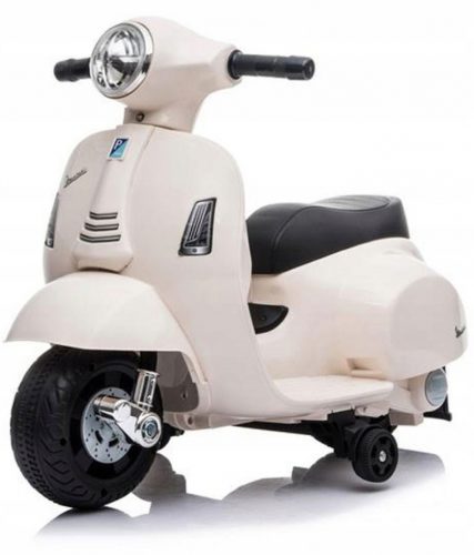  Baby Mix Vespa akkumulátoros motorkerékpár gyerekeknek, fehér