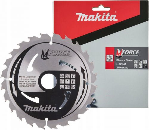  Makita M-FORCE vágótárcsa 190 x 30 x 1,2 mm 1 db.