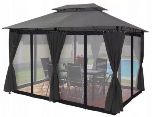  Corciano pavilon, 6 fal, 4 x 3 x 2,5 m