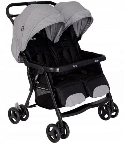  Graco Duorider - Steeple Grey dupla babakocsi