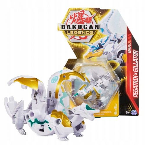  BAKUGAN LEGENDS PEGATRIX X GILLATOR FIGURA + KÁRTYÁK