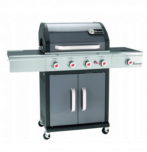  LANDMANN TRITON 4.1 GÁZGRILL + LEMEZ + PTS FEDÉL