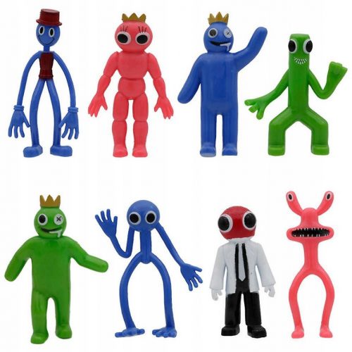  RAINBOW FRIENDS ROBLOX FIGURINES SZETT 8 DB