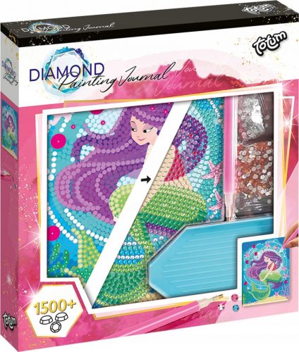  Totum Diary Diamond notebook hímzés gyémánt mozaik gyerekeknek Sellő