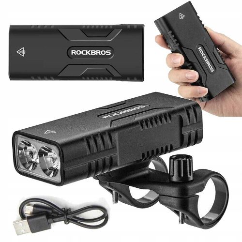  RockBros kerékpár lámpa 24310002001 850 lm USB