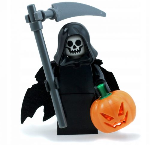  LEGO Death of the Grim Reaper tökkasza Kaszás + Jack O' Lantern Halloween