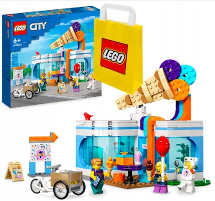  LEGO City 60363 fagylaltozó + VP papírzacskó LEGO 6315794 nagy