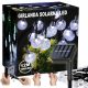  SOLAR GARLAND SOLAR KERTI LÁMPÁK 100LED 12M HOSSZÚ LÁMPA