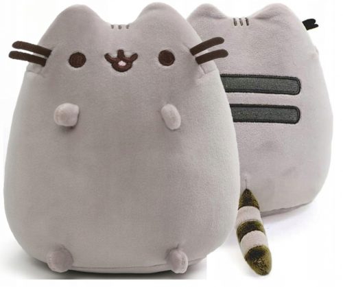  PUSHEEN MASCOT CUDDLE PUSHIN SOFT FLFFY GREY XL