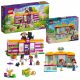  LEGO Friends 41699 Shelter Cafe + LEGO Friends 42608 divatkiegészítő bolt