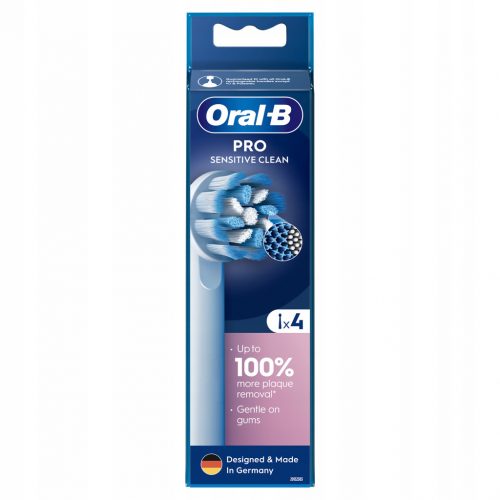  Oral-B Pro Sensitive Clean elektromos fogkefe fejek, 4 db