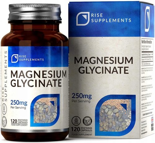  Rise Supplements Magnesium Glycinate étrend-kiegészítő kapszula 120 db.