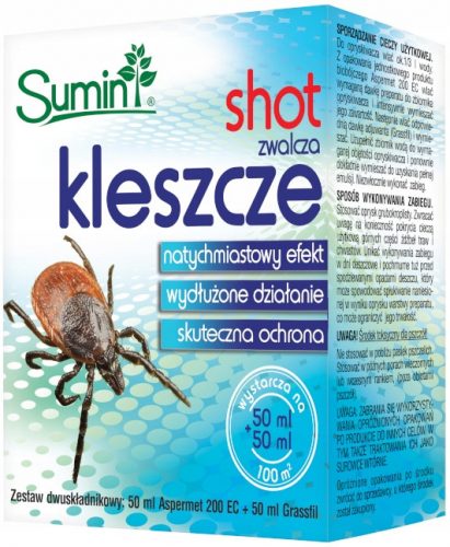  Folyadék kullancsok és szúnyogok ellen Sumin Shot 50ml